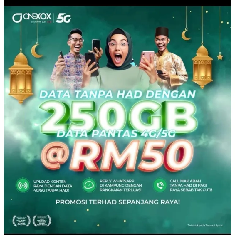 ONEXOX 5G B150 Unlimited Data Unlimited Speed Unlimited Call Phone Mobile thumbnail 4
