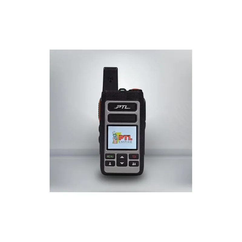 PTL Simcard 4G Walkie Talkie PTL-555 Audio Radio Set Zello Walkietalkie dengan Bateri 5000mAh, Sistem Android 5.1.1, Kompatibel 2G/3G/4G/LTE, dan Sokongan Zello PTT thumbnail 2