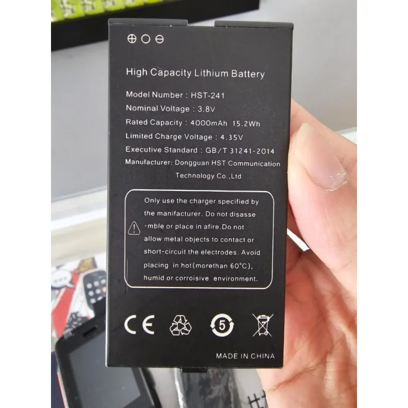 UNIWA F70 4G LTE POC WALKIE TALKIE ZELLO(Android Smartphone)IP54 NEGO MODEL Audio Electronic Plastic thumbnail 4