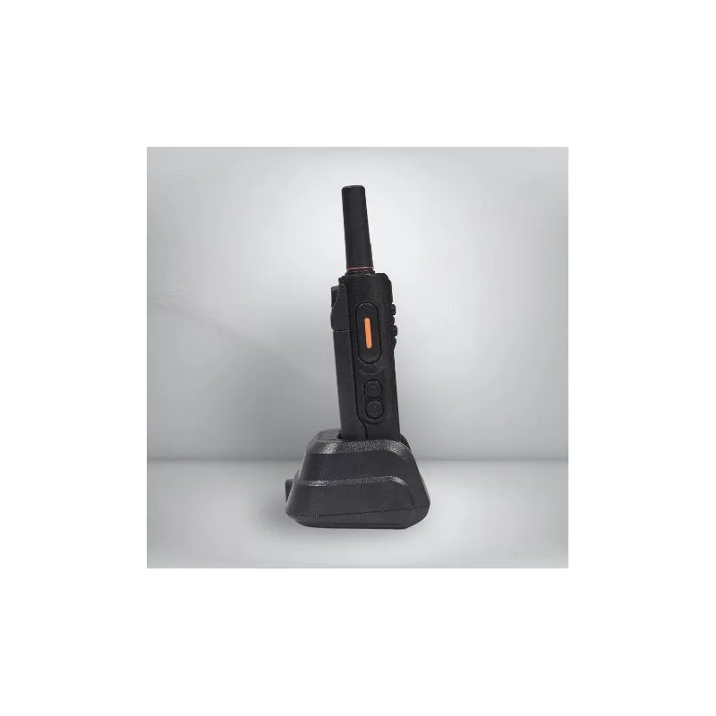 PTL M3 Zello Walkie Talkie dengan Skrin Sentuh 4G LTE Jaringan Kad Tunggal Radio Handheld Amplifier Audio Nirkabel Hitam SEKALI CAJ DUDUK set 6800mAh Bateri 9 Zello Bluetooth thumbnail 3