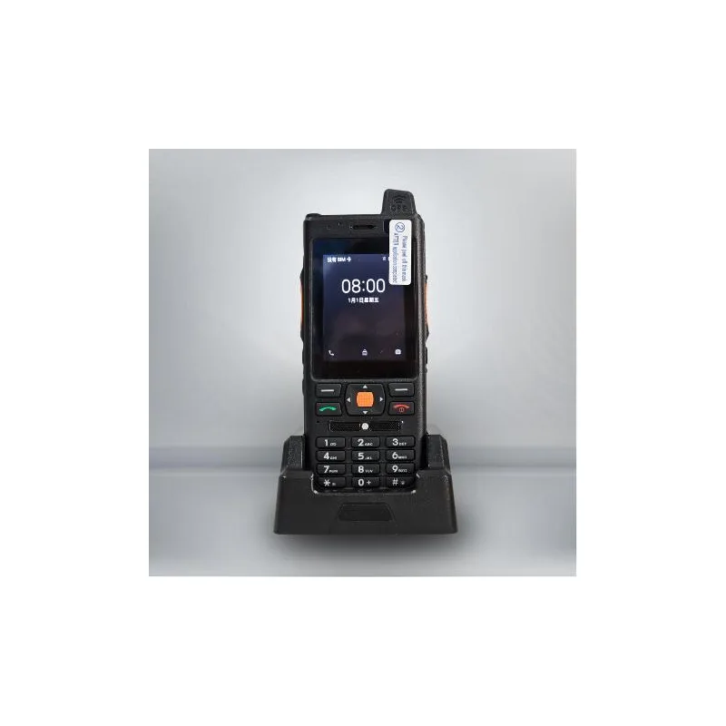 Zello L2401 F3 POC Touch Screen Caj Duduk Keypad 4G SIMCARD TALKIE 8GB+1GB Android 8.1 PTT NFC IP68 Audio Walkie Device Radio Set dengan 4100mAh Bateri dan Bluetooth 4.1 thumbnail 2