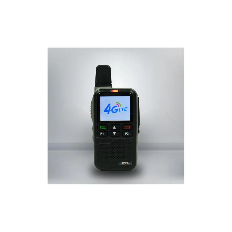 PTL ZL38 SLIM LASAK Zello 4G Lte Jaringan Single Card Handheld Radio Amplifier Audio Wireless Hitam set dengan Skrin LED 1.77 inci Android 5.1 Qualcomm Prosesor 6500mAh Bateri T... thumbnail 2