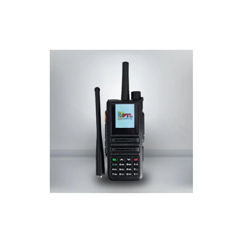 PTL PTL-889 Zello+UHF 2Watt 4G LTE Talkie Jaringan Single Card Handheld Radio Amplifier Audio Wireless Hitam Walkie dengan 5000mAh Bateri dan Bluetooth 5.1.1 thumbnail 2