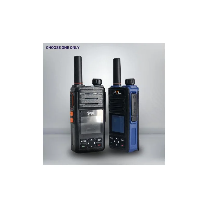 PTL 800 Zello Bluetooth WiFi Audio Plastik Elektronik Bergerak Amplifier SIM Card Peranti Radio Set Walkie Talkie 5000mAh 5.1.1 Zello 4G LTE Type C thumbnail 4