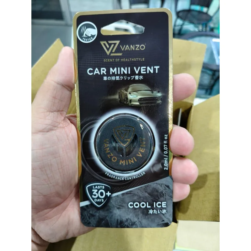 VANZO High performance air freshener CAR MINI VENT pewangi 30 hari 2.0ml Interior Kenderaan thumbnail 3