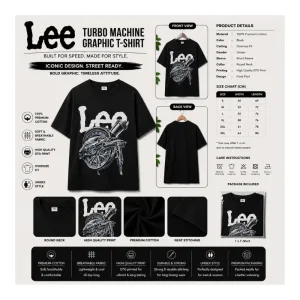 LEE Turbo Machine Graphic T-Shirt