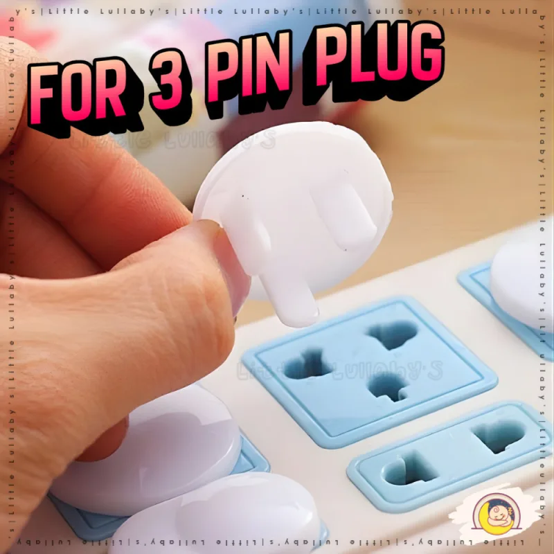 Safety Plug Socket Cover Childproof Child Safety Baby Protector Plug Cover Electric Protection Cap thumbnail 2