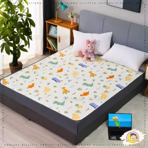 Reusable Waterproof Urine Pad Alas Tilam Kalis Air Baby Kids Dewasa Pelindung Katil Boleh Basuh