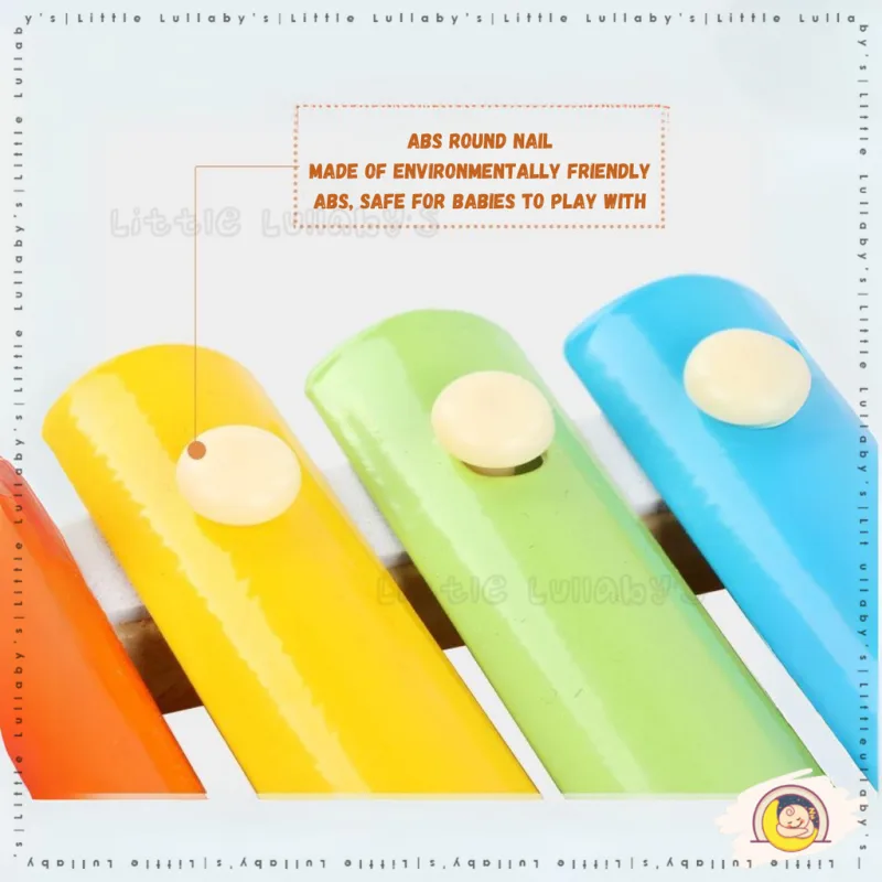 Wooden Toys Xylophone Baby Building Blocks Safe for Kids Early Learning Montessori Educational Toys thumbnail 5