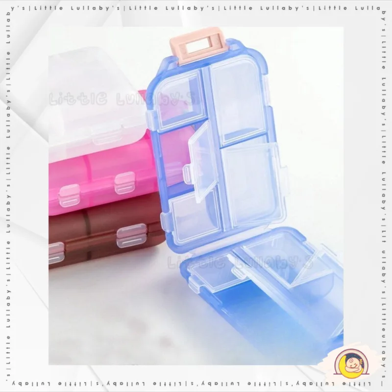 Multi-Functional Medicine Pill Box Portable Storage Box Organizer Tablet Storage Supplement Container thumbnail 4