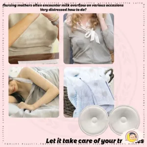 [1 PAIR] Washable Reusable Breast Pads Pad Susu Basuh Nursing Bra Pad Anti-Leakage Breastfeeding
