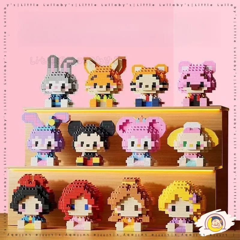 Blok Binaan Zootopia Building Block Mini Bricks mainan budak perempuan DIY Toys Hadiah Patung thumbnail 2
