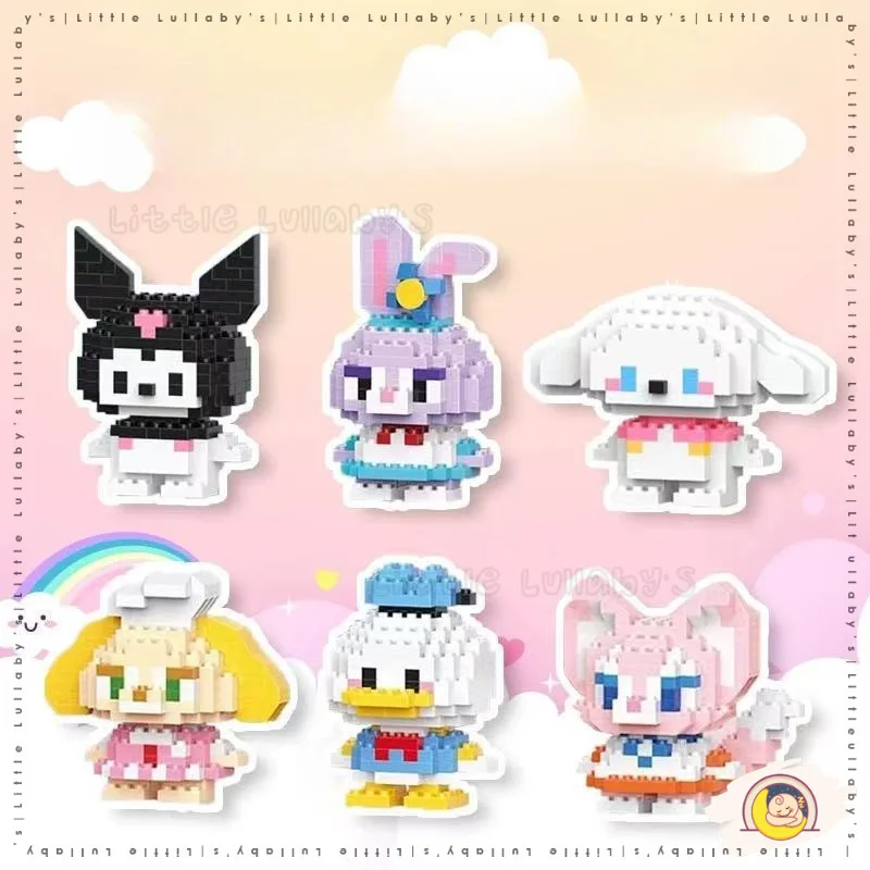 Blok Binaan Zootopia Building Block Mini Bricks mainan budak perempuan DIY Toys Hadiah Patung thumbnail 5