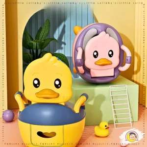 Duck Potty Training Seat Kids Latihan Tandas Budak Portable Toilet Potty Seat Backrest