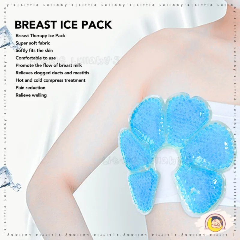 Breast Therapy Thermal Pads Gel Kompres Payudara Hot & Cold Use Breastfeeding Support thumbnail 3