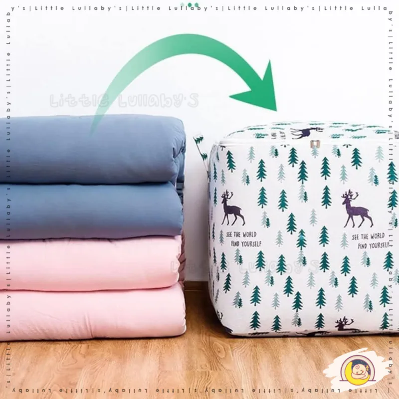 Laundry Bag Toy Bag Basket Cloth Basket Storage Bag Dobi Bakul Baju Bakul Pakaian Bakul Mainan thumbnail 5