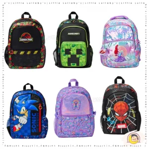 Impact School Bag Beg Sekolah Minecraft Bag Sekolah Budak Lelaki Beg Budak Backpack 123