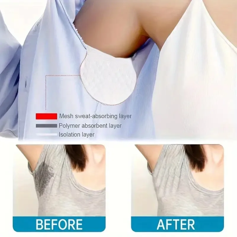 【10PCS】Armpit Sweat Pad Ketiak Underarm Sweat Breathable Deodorant Disposable thumbnail 4