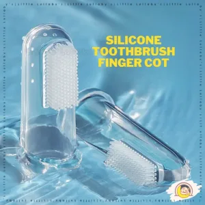Berus Gigi Jari Silikon Silicone Finger Toothbrush Baby Milk Teeth Oral Cleaning