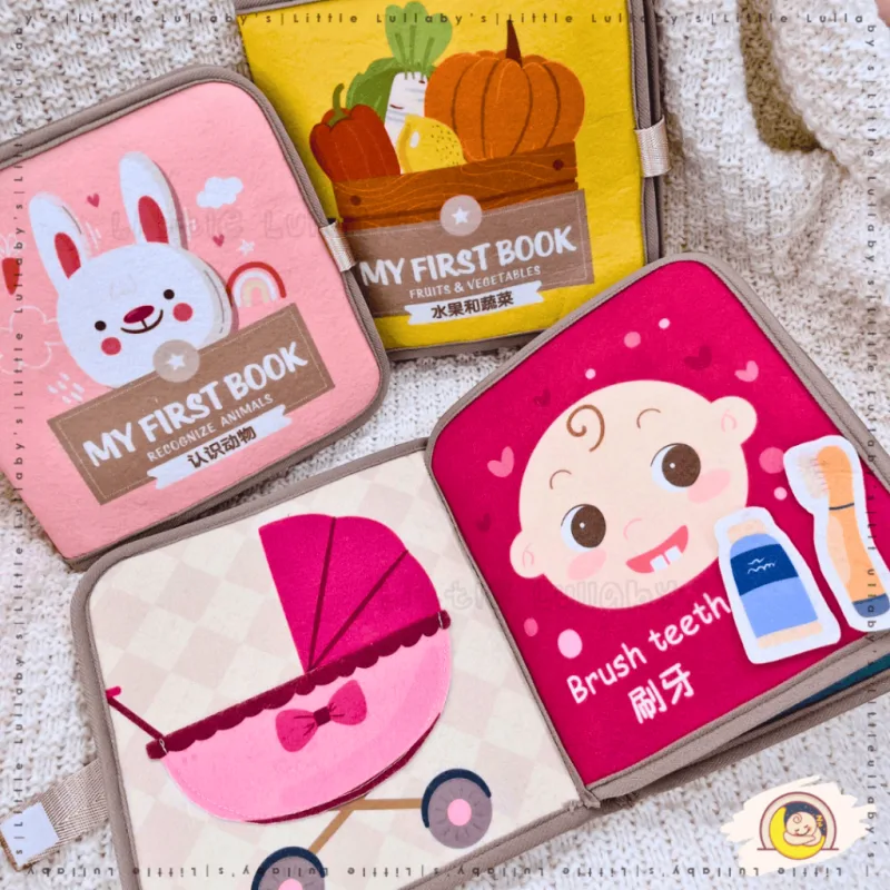 Baby Quiet Book Buku Senyap Cognitive Early Education Educational Pendidikan Awal