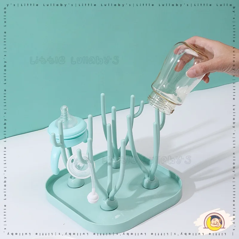 Bottle Drying Rack Rak Pengeringan Botol Nipple Milk Bottle Foldable Dryer Holder Portable Clean Baby Adjustable thumbnail 2