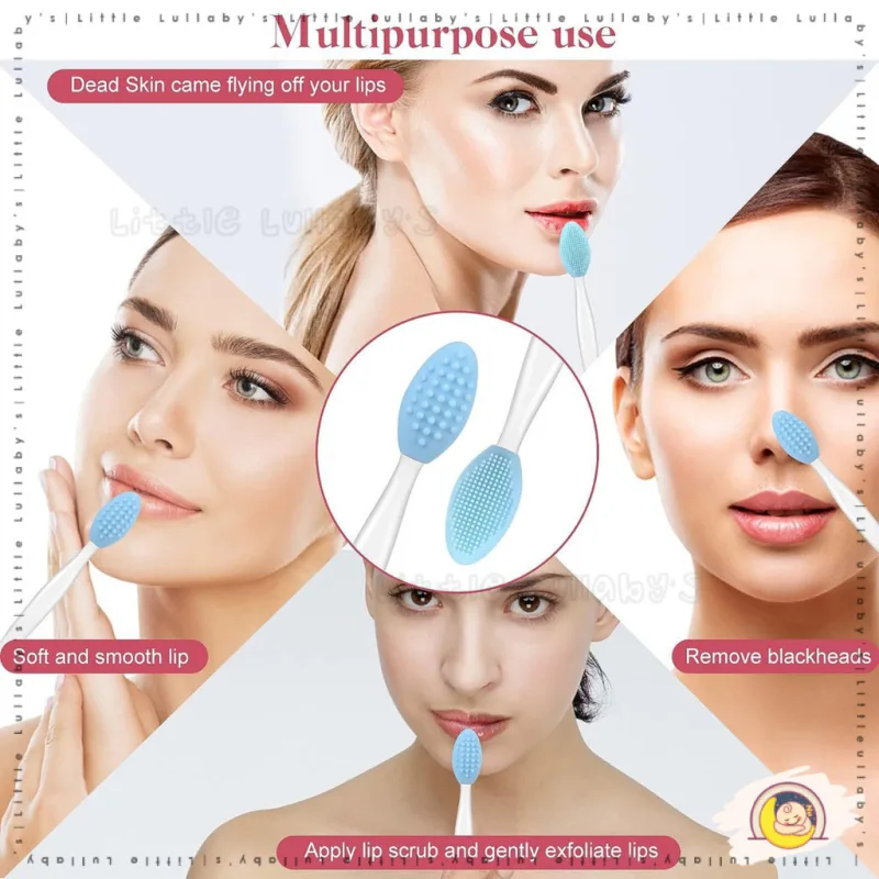 Silicone Nose Brush Soft Bristle Acne Cleanser Exfoliating Dead Skin Washing Acne Remover Nose Hand Brush