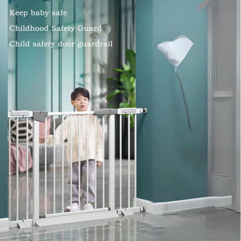 Baby Safety Gate Auto Lock Door Premium Staircase Security Fence Extended Corridor Pagar Keselamatan thumbnail 2