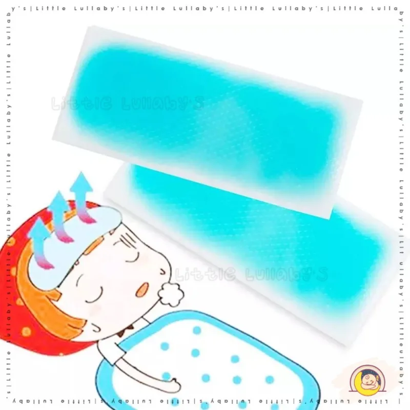 [2 PCS] Cooling Gel Patches Migraine Fever Patch Plaster Headache Pad Baby Adult Kid Ice Tampalan Gel Penyejuk thumbnail 2