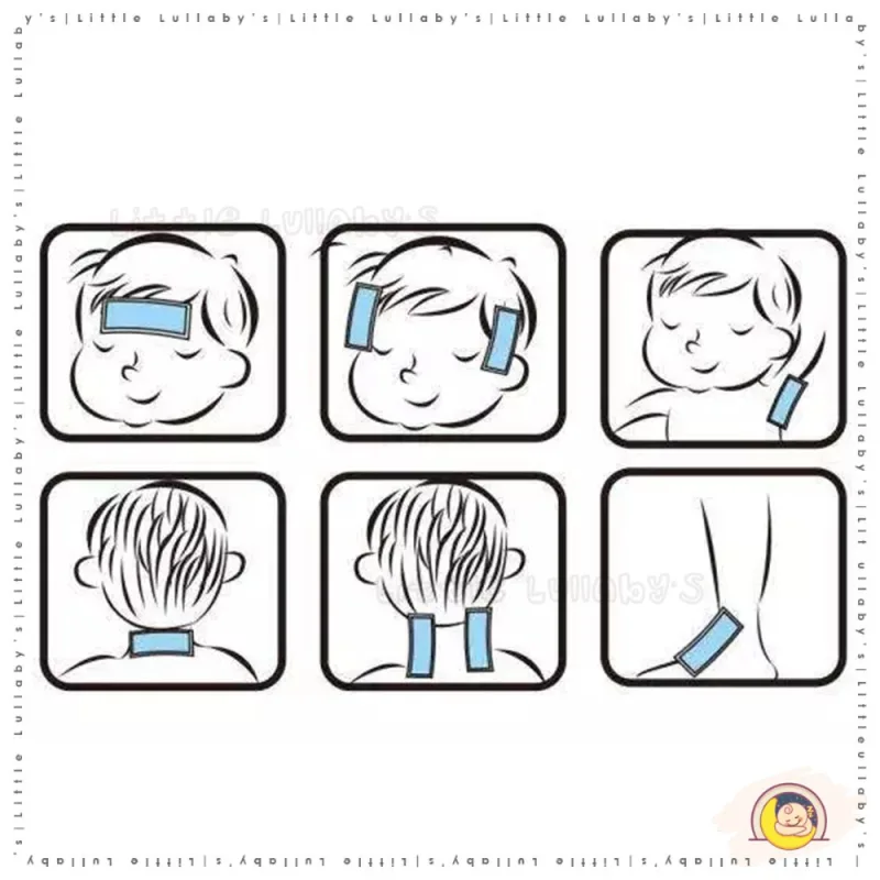 [2 PCS] Cooling Gel Patches Migraine Fever Patch Plaster Headache Pad Baby Adult Kid Ice Tampalan Gel Penyejuk thumbnail 4