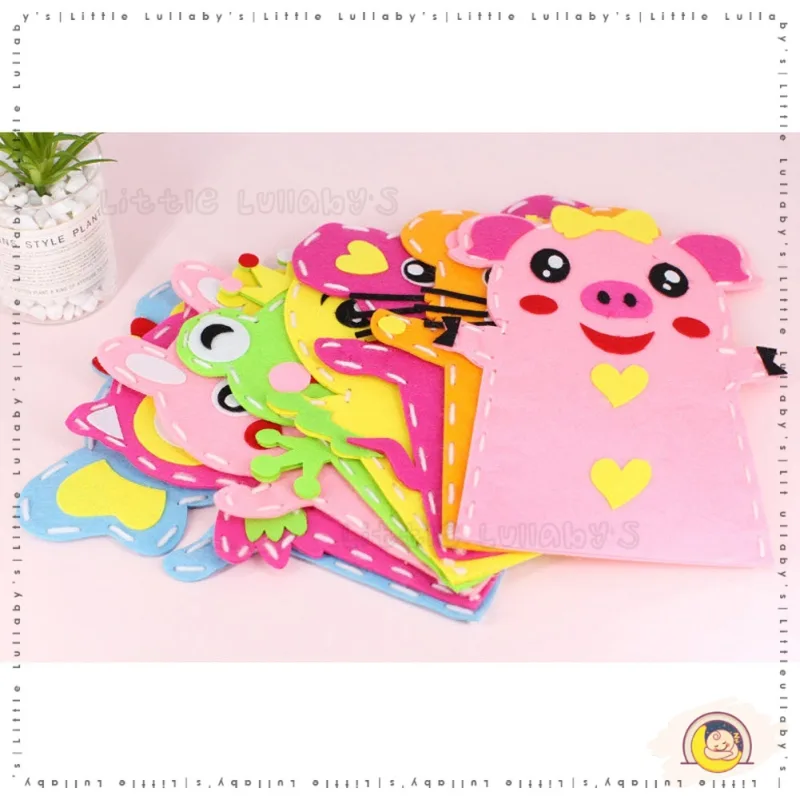 Children's DIY Handicraft Animal Hand Puppets Creativity DIY Hand Puppet Diy Boneka Haiwan Mainan Budak thumbnail 5