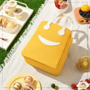 Lunch Bag Breastmilk Bag Portable Insulated Thermal Cooler Smiley Lunch Case Beg Penyejuk