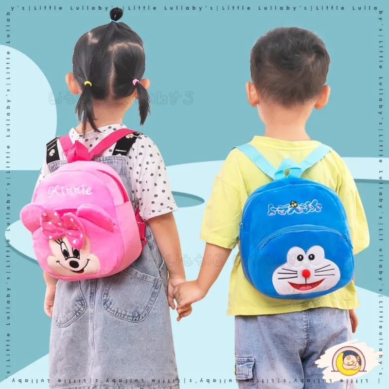 Kids Cute Backpack Cartoon Fashion Accessories School Kindergarden Beg Mini Bag Budak Comel thumbnail 4