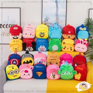 Kids Cute Backpack Cartoon Fashion Accessories School Kindergarden Beg Mini Bag Budak Comel