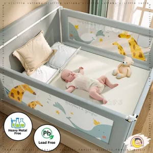Baby Bed Fence Pagar Katil Baby Rail Guard Baby Safety Bed Guard Baby Bed Rail Guard