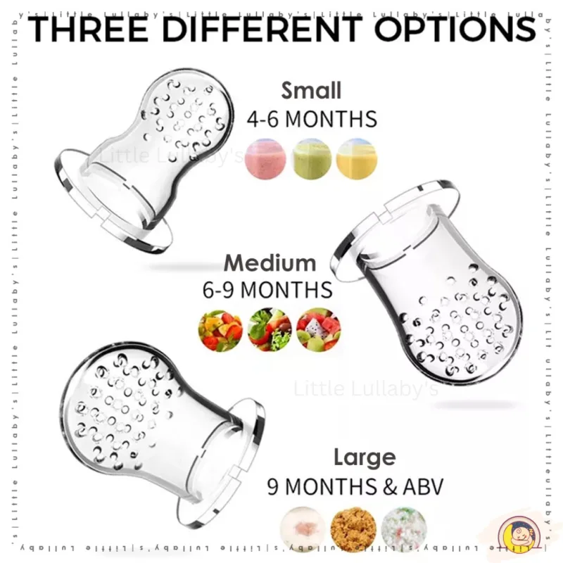 [CLEAR STOCK] Baby Feeder Pacifier Nipple Silicone Vegetables Fruits Feeding Teether Puting Makanan Buah Sayur thumbnail 3