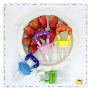 [CLEAR STOCK] Baby Feeder Pacifier Nipple Silicone Vegetables Fruits Feeding Teether Puting Makanan Buah Sayur