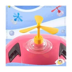 Bamboocopter Childhood fun Motorcycle Accessories Decoration Bike Propeller Fan Kipas Helmet Kanak