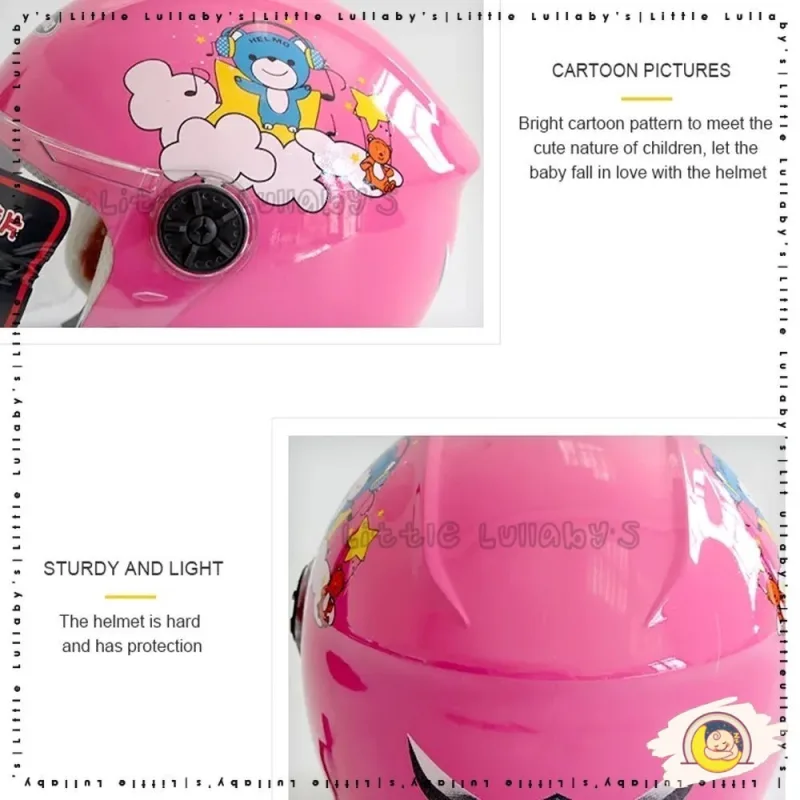 Kids Helmet Topi Keledar Kanak Motorcycle Safety Children Child Protector Kanak Motosikal thumbnail 5