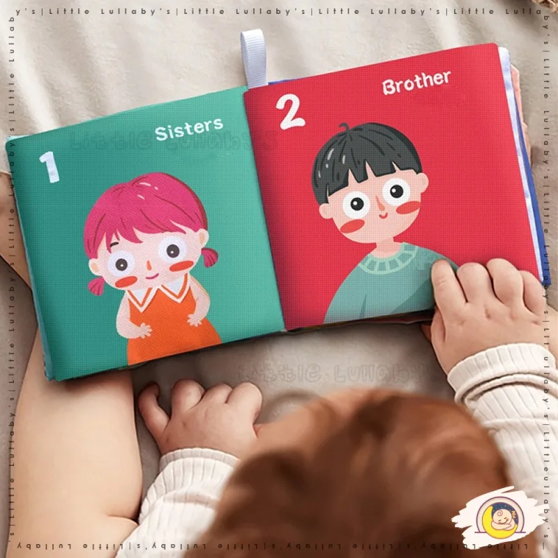 Kids Soft Book Pendidikan Awal Early Educational Children Baby Cloth Fabric Buku Kain Kanak thumbnail 2