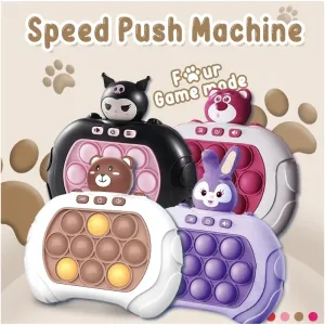 Mainan Pop It Game Machine Toys Fidget Toy Whack-A-Mole Speed Game Educational Toys Kid Toy
