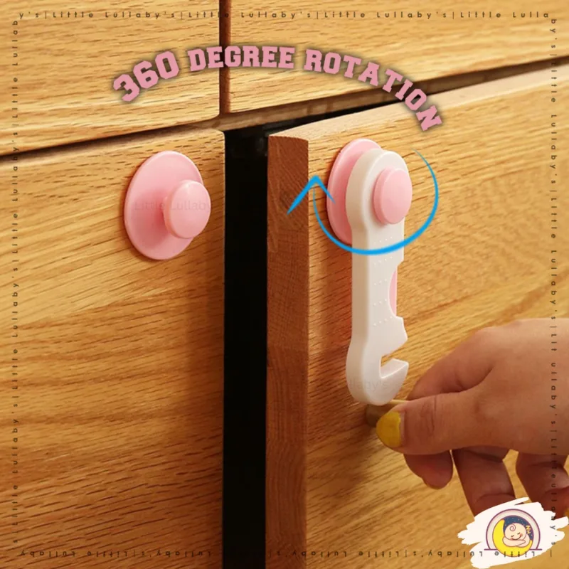 Baby Safety Lock Cabinet Lock Drawer Lock Fridge Lock Child Lock Protector Lock Protection Doors thumbnail 3