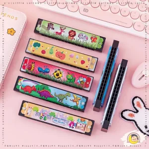 16 Holes Cute Harmonica Beginner instrument Kids Educational Toys Harmonica Mainan Musikal Budak