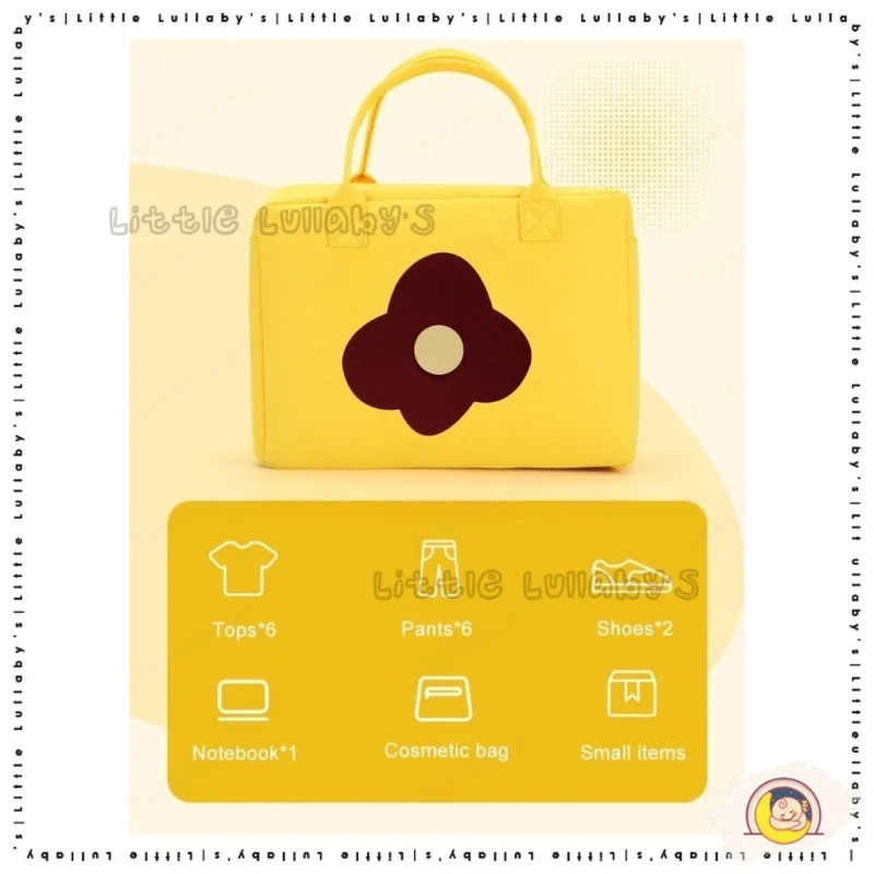 Travel Bag Felt Bag Large Capacity Children Duffel Felt Handbag Beg Besar Kartun Melancong thumbnail 4