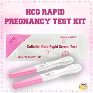 HCG Rapid Pregnancy Screen Test Pen Stick Kit Uji Kesuburan Ujian Kehamilan