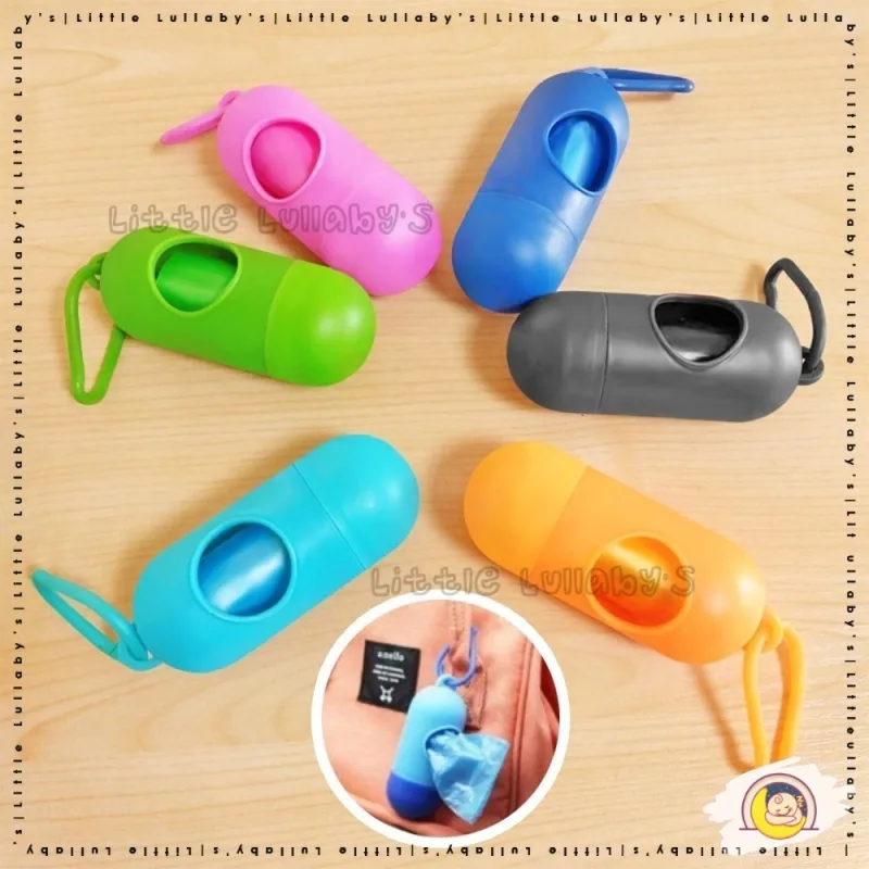 Capsule Rubbish Bag Beg Sampah Kapsul Disposable Dispenser Refill Garbage Diaper Bag Plastic