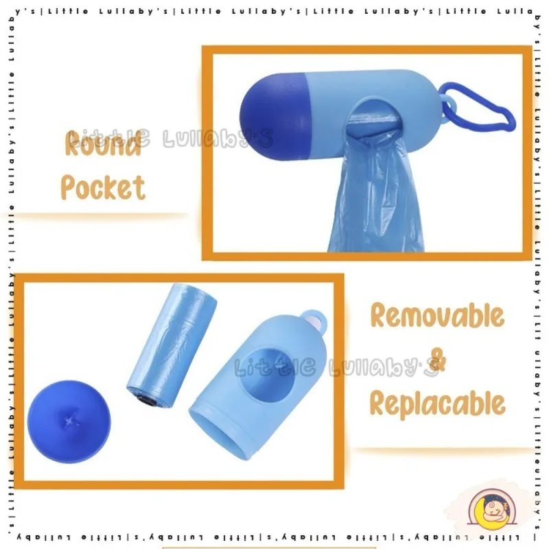 Capsule Rubbish Bag Beg Sampah Kapsul Disposable Dispenser Refill Garbage Diaper Bag Plastic thumbnail 4
