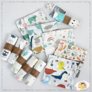 120CM Baby Muslin Swaddle Blanket Swaddle Reusable Wearable Swaddle Wrapper Kain Bendung
