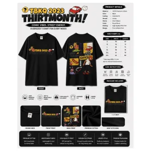 TBKQ 2023 Oversized T-Shir