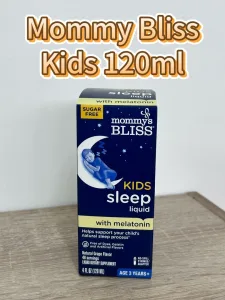 Mommy's Bliss, Kids, Sleep Liquid with Melatonin, Age 3 Years+, Natural Grape, 4 fl oz (120 ml)