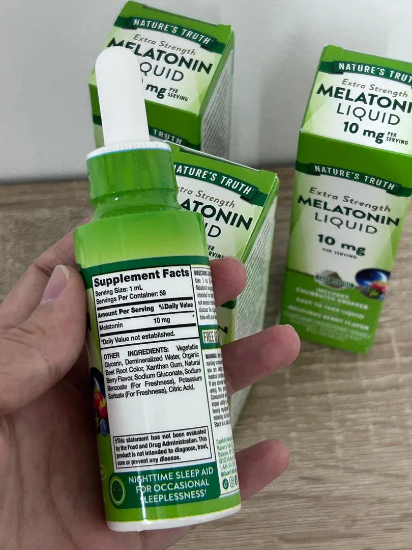 Nature's Truth, Liquid Melatonin, Delicious Berry, 2 fl oz (59 ml) thumbnail 4